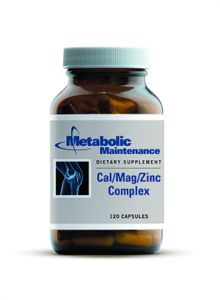 Metabolic maintenance Cal/Mag/Zinc Complex   120 caps