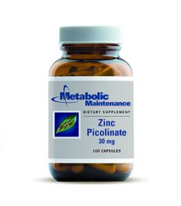 Metabolic maintenance Zinc Picolinate 30 mg