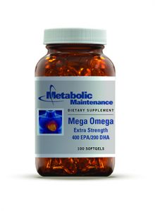 Metabolic maintenance Mega Omega Extra Strength 400 EPA/200 DHA