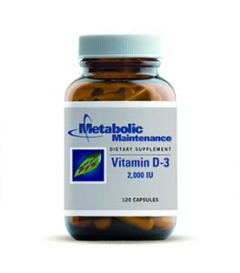 Metabolic maintenance Vitamin D-3 2,000 IU