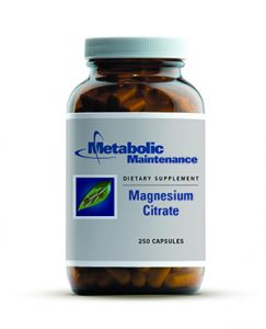 Metabolic maintenance Magnesium Citrate 250 CAPS