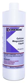 Киркман Calcium/Magnesium Liquid 473 ml/16 fl oz 
