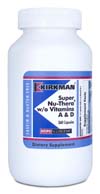 Киркман Super Nu-Thera® w/o Vitamins A & D - Hypoallergenic 360 ct