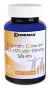 KirkmanLabs Children's Chewable Multi-Vitamin/Mineral Wafers  120 ct