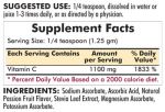 Buffered Vitamin C Powder - Flavored - Bio-Max Series - New, Improved Formula 200 gm/7 oz 