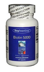 АРГ Biotin 5000 60 Vegetarian Caps