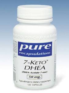 Pure Encapsulations, 7-KETO DHEA 50 MG 120 VCAPS