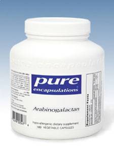 Pure Encapsulations, ARABINOGALACTAN 500 MG 180 VCAPS