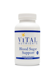 Vital Nutrients, BLOOD SUGAR SUPPORT 120 VCAPS