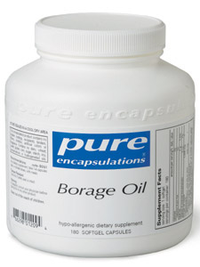 Pure Encapsulations, BORAGE OIL 180 GELS