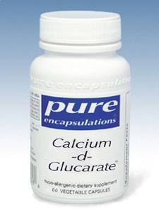 Pure Encapsulations, CALCIUM-D-GLUCARATE 500 MG 60 VCAPS
