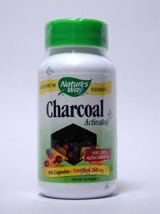 Nature's Way, CHARCOAL ACTIVATED 280 MG 100 CAPS