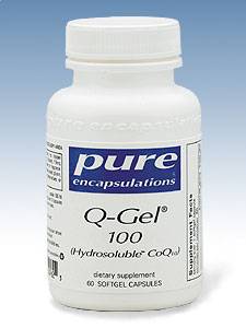 Pure Encapsulations, Q-GEL 100 MG 60 CAPS
