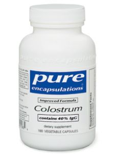 Pure Encapsulations, COLOSTRUM 40% IGG 450 MG 180 VCAPS