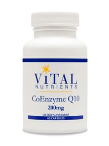 Vital Nutrients, COENZYME Q10 200 MG 60 CAPS