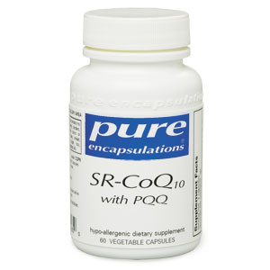 Pure Encapsulations, SR-COQ10 WITH PQQ 60 VCAPS