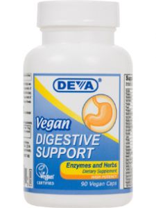 Deva Nutrition, VEGAN DIGESTIVE SUPPORT 90 VCAPS
