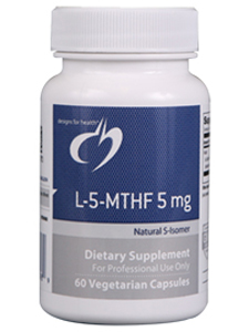 Designs for Health, L-5-MTHF 5 MG 60 VCAPS