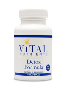 Vital Nutrients, DETOX FORMULA 60 VCAPS