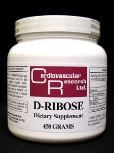 Ecological formula/Cardiovascular Research D-RIBOSE 450 G