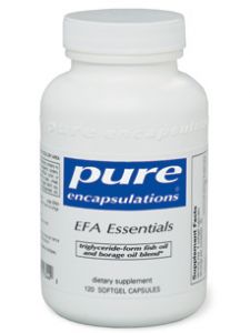 Pure Encapsulations, EFA ESSENTIALS 120 SOFTGELS