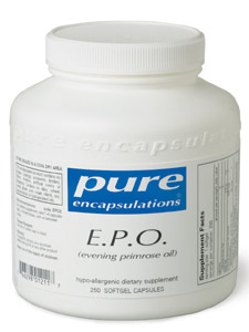 Pure Encapsulations, E.P.O. (EVENING PRIMROSE OIL) 250 GELS