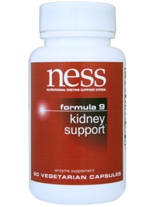 Ness Enzymes, KIDNEY SUPPORT #9 90 VEGCAPS