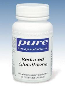 Pure Encapsulations, REDUCED GLUTATHIONE 100 MG 60 VCAPS