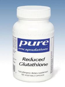 Pure Encapsulations, REDUCED GLUTATHIONE 100 MG 120 VCAPS