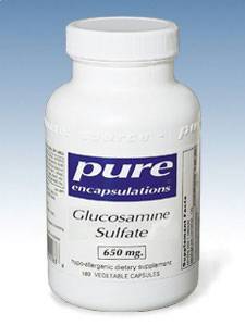 Pure Encapsulations, GLUCOSAMINE SULFATE 650 MG 180 VCAPS