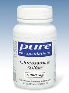 Pure Encapsulations, GLUCOSAMINE SULFATE 1000 MG 60 VCAPS