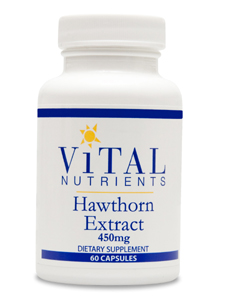 Vital Nutrients, HAWTHORN EXTRACT 450 MG 60 CAPS