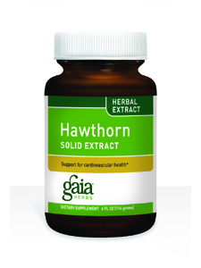 Gaia Herbs, HAWTHORN BERRY SOLID EXTRACT 8 OZ