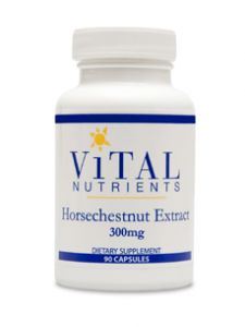 Vital Nutrients, HORSECHESTNUT EXTRACT 300 MG 90 CAPS