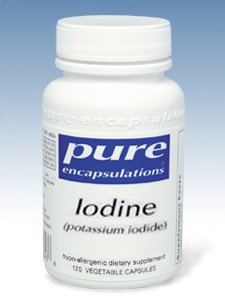 Pure Encapsulations, IODINE (POTASSIUM IODIDE) 120 VCAPS