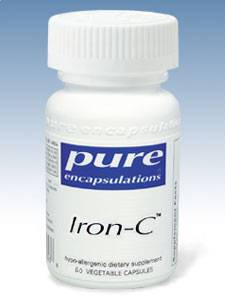 Pure Encapsulations, IRON-C 60 VCAPS