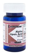 KirkmanLab.Antioxidants.Alpha Lipoic Acid 100 mg 