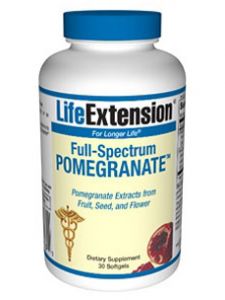 Life extension, FULL-SPECTRUM POMEGRANATE 30 SOFTGELS