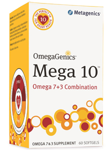 Metagenics, OMEGAGENICS MEGA 10 60 GELS