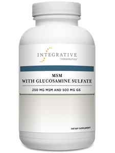 Integrative Therapeutics, MSM W/GLUCOSAMINE SULFATE 180 CAPS