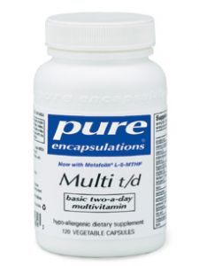 Pure Encapsulations, MULTI T/D 120 VCAPS