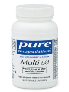 Pure Encapsulations, MULTI T/D 60 VCAPS