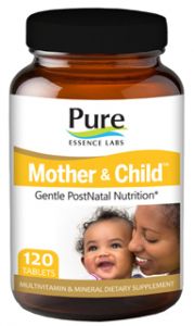 Pure Essence Labs, Mother & Child, Master PostNatal Formula, 120 Tablets