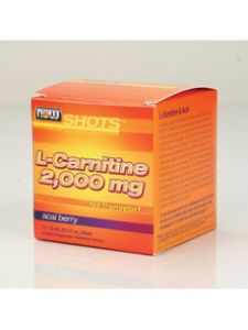 Now Foods, L-CARNITINE 2000 MG 12 SHOTS, 15 ML EACH