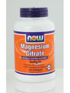Now Foods, MAGNESIUM CITRATE 90 SOFTGELS