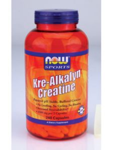 Now Foods, KRE-ALKALYN CREATINE 240 CAPS 