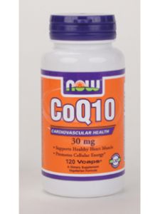 Now Foods, COQ10 30 MG 120 VCAPS