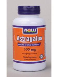 Now Foods, ASTRAGALUS 500 MG 100 CAPS