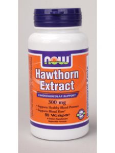 Now Foods, HAWTHORN EXTRACT 300 MG 90 VCAPS