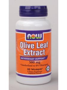 Now Foods, OLIVE LEAF EXTRACT 500 MG 60 VCAPS